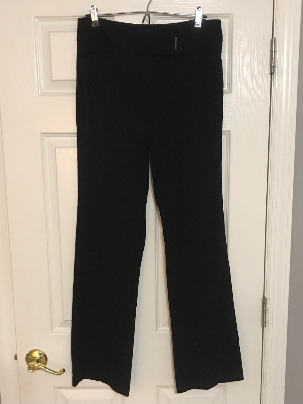 White House Black Market Black Boot Cut Dress Pants